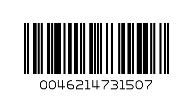 Мерба б-ти 40 шоколад 150 гр - Баркод: 0046214731507