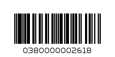 ВЕНИШ ОКСИ 1 л. БЯЛО 1x12 - Баркод: 0380000002618