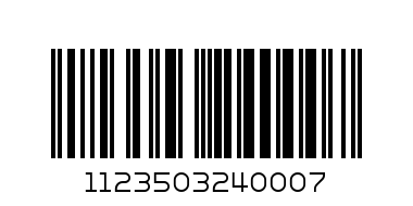 TEN BASTA PRESS black L - Баркод: 1123503240007