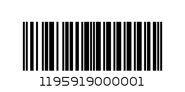 лего 25664 - Баркод: 1195919000001