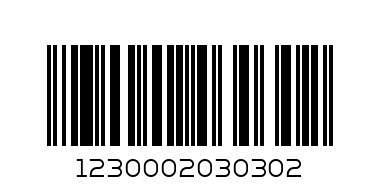 ДАМ.ДОЛНИЩЕ 31.29 BGN - Баркод: 1230002030302