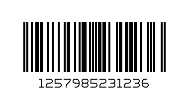 раница З - Баркод: 1257985231236