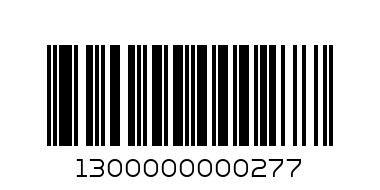 ПЛ ПРАСКОВИ - Баркод: 1300000000277