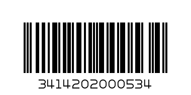 (ZINO H EDT125 ML.) - Баркод: 3414202000534