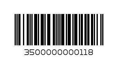 CDEF11 Дрехи с намаление дефект - Баркод: 3500000000118