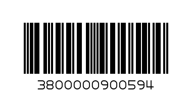 Сок "Ганчев" 200 мл. ябълка 0059 - Баркод: 3800000900594