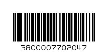 ВВВ Праскова - Баркод: 3800007702047