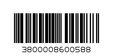 БИСКВ. ЗАКУСКА КАКАО 370ГР. - Баркод: 3800008600588