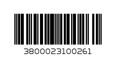 ГЪБИ СОЛА 1.200 - Баркод: 3800023100261