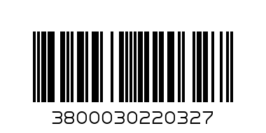 Конфитюр Джем и джем 750гр - Баркод: 3800030220327