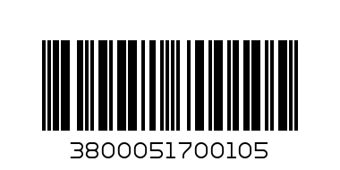 Г.Баня 1.5л газирана с лимон - Баркод: 3800051700105