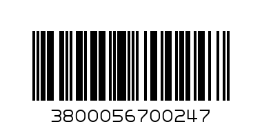 КАБЕРНЕ ТЕЛИШ 0.75Л - Баркод: 3800056700247