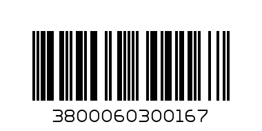 галета кг. - Баркод: 3800060300167