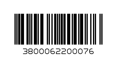 ДИКИ ФЪСТЪК - Баркод: 3800062200076