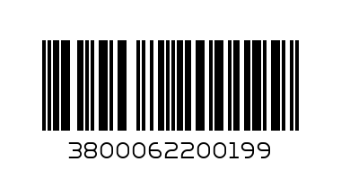 БИРЕН ФЪСТЪК/ДИКИ/-60ГР. - Баркод: 3800062200199