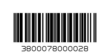 Конс.Скумрия-Малка - Баркод: 3800078000028