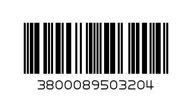 Т320 ТОРБ.ПРАХ. Х5 - Баркод: 3800089503204