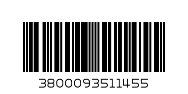 КИФЛИЧКИ ТИМС МЛЕЧНИ С МАСЛО - Баркод: 3800093511455