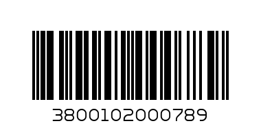 Сусам - Баркод: 3800102000789