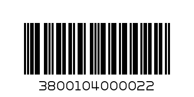 ГАМА ДХ 700 ГР ПРОФЕСИОНАЛНА - Баркод: 3800104000022