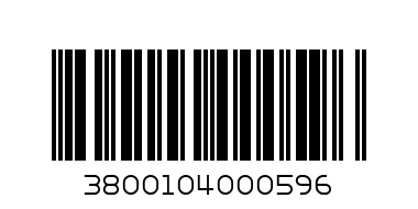 САЛФЕТКИ ГАМА - Баркод: 3800104000596