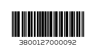 Шишове дървени дълги - Баркод: 3800127000092