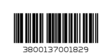 Сладко Би-Ел - Баркод: 3800137001829