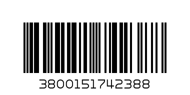 Форма кекс мече малка D23-19 (300бр.) - Баркод: 3800151742388