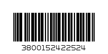 18003 Стъклена ваза за роза - Баркод: 3800152422524