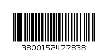 25082 Стъклена ваза 19х9 - Баркод: 3800152477838