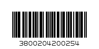 Вафла Локумена200гр - Баркод: 3800204200254