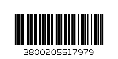 МЮСЛИ БАР - Баркод: 3800205517979