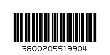 БИШКОТИ С ФРУКТОЗА - Баркод: 3800205519904