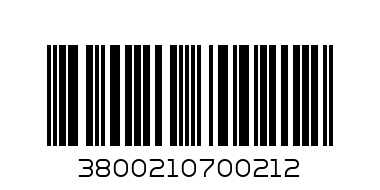 Хляб Бонус - Баркод: 3800210700212