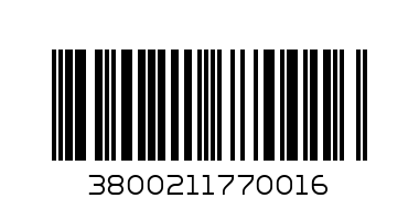 МНОГОЗЪРНЕСТ ХЛЯБ 400Г - Баркод: 3800211770016