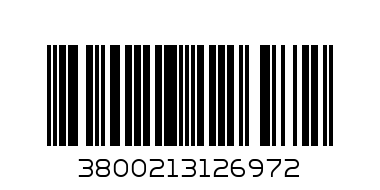 Сладолед Зигзаг ягода 900 - Баркод: 3800213126972