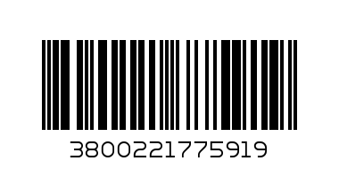 Д-Т ФРУТИ ОВЕСЕН КЕЙК 80гр - Баркод: 3800221775919