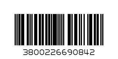 КЕНИА фъстък с шок. 90г - Баркод: 3800226690842