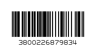 ПЛЕЗИРИ С КРЕМ ШОКОЛАД - Баркод: 3800226879834