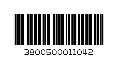 натурален бар - Баркод: 3800500011042