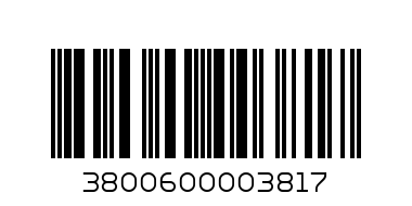 ЛАКМИ - Баркод: 3800600003817