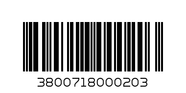 К ГЪБА ДЕЛ.ПОВЪРХНОСТИ - Баркод: 3800718000203