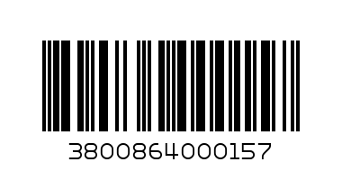 ЧАШИ ПОП POLKA ВОДА 6БР-51056 - Баркод: 3800864000157