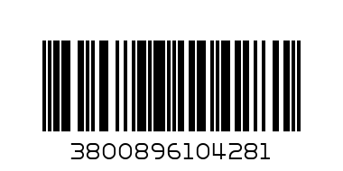 КАРТИЧКА134 - Баркод: 3800896104281