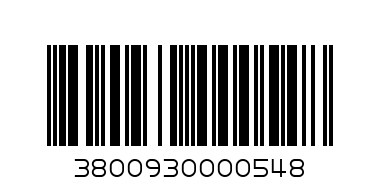 Ластик за коса - Баркод: 3800930000548