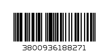 Топче Ш-8 Д-8 В-8 Ф2мм. бяло Мъниста пластмаса прозрачни - Баркод: 3800936188271