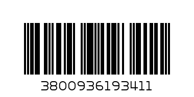 Буренце Ш-7.5 Д-12 В-7.5 Ф2мм. бяло Мъниста пластмаса прозрачно с бяло - Баркод: 3800936193411