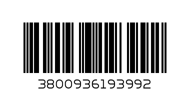 Буре многостенно Ш-9 Д-11.5 В-9 Ф2мм. червено Мъниста пластмаса прозрачно с бяло - Баркод: 3800936193992