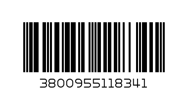 Винт за директен монтаж, Zn, 7.5x52кашон - Баркод: 3800955118341