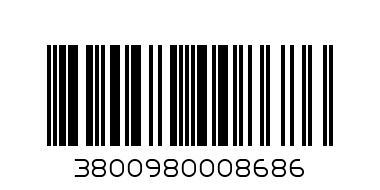 БЕБЕШКА КЪРПА ОБИЧ БЯЛ - Баркод: 3800980008686